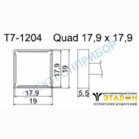 T7-1204 - паяльные сменные композитные головки для станции FМ-202