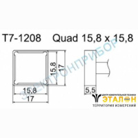 T7-1208 - паяльные сменные композитные головки для станции FМ-202