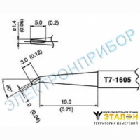 T7-1605 - паяльные сменные композитные головки для станции FМ-202