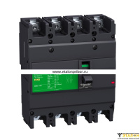 Автоматический выключатель EZC250 36 KA/415В 4П/3Т 125 A Schneider Electric