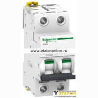 Выключатель автоматический iC60N 2п 32A B 6кА Schneider Electric