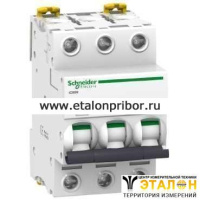 Выключатель автоматический iC60N 3п 2А D 6кА Schneider Electric