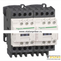 Контактор Tesys D РЕВЕРС. 3Р,18A, НО+НЗ, 110V 50/60 Гц, ЗАЖИМ ПОД ВИНТ, Schneider Electric