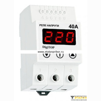 Реле напряжения Vp-40A min 40A - max 50A IP20 DigiTop