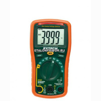 Extech EX330 - Цифровой минимультиметр с автоматическим переключением диапазонов измерений + индикатор напряжения + датчик температуры
