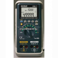 Extech CMM-17 - Цифровой True-RMS мультиметр и прецизионный калибратор постоянного тока, mA, напряжения и частоты.