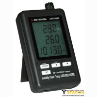Измеритель-регистратор температуры, влажности, давления АТЕ-9382 с Bluetooth интерфейсом АТЕ-9382BT