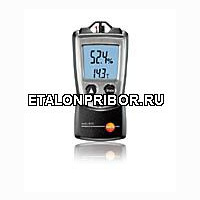 testo 610 карманный прибор для измерения влажности и температуры