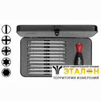 WIHA 00623-7 / SYSTEM 6. Набор комбинированных жал с отверткой SL/PH/PZ/TORX/HEX, серия 281 B11