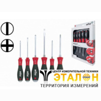 WIHA 21250 / SoftFinish. Набор ударных отверток SL/PH, серия 530HK6