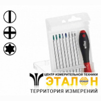 WIHA 32316 / SYSTEM 4. Набор комбинированных жал 28 SL/PH/TORX с рукояткой, серия 269 EB95