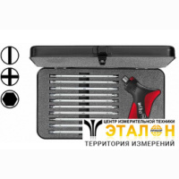 WIHA 39125 / SYSTEM 6. Набор Topra 2K комбинированные жала с рукояткой SL/PH/PZ/TORX/HEX, серия 2820 B11