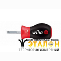 WIHA 26965 / SoftFinish Stubby. Укороченная шлицевая отвертка, серия 302SF