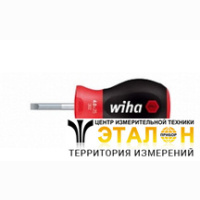 WIHA 26964 / SoftFinish Stubby. Укороченная шлицевая отвертка, серия 302SF