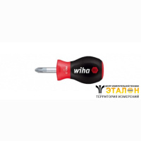 WIHA 26969 / SoftFinish Stubby. Укороченная крестовая отвертка Philips, серия 311SF