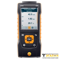 testo 440 - прибор для измерения скорости воздуха и оценки качества воздуха в помещении