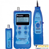 ProsKit MT-7059 - тестер кабельный с ЖК-дисплеем (трассировка, карта LAN кабелей)