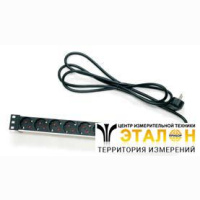 Удлинитель с 6 евророзетками с УЗО АТР-9107