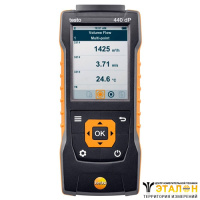 testo 440dp - прибор для измерения скорости воздуха и оценки качества воздуха в помещении со встроенным сенсором дифференциального давления