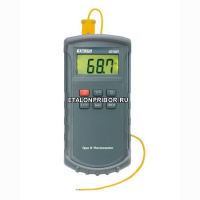 Extech 421501 - Цифровой термометр с термопарой типа К, до 1300°С