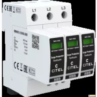 CITEL DAC1-13VGS-30-320 УЗИП Тип 1+2+3, Схема (3+0), 3 полюса, TNC, 320V ac , Iimp=12,5kA, Itota=37,5kA, In=20kA, Imax=50kA (сигнализация визуальная+ дистан