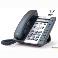 ATCOM A20WAC IP-телефон, чб LCD 3,1&quot;, Wi-Fi 802.11bgnac 2,4 и 5ГГц, 2x10/100TX, 6 SIP линий, БП в комплекте
