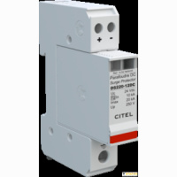 CITEL DS220-12DC УЗИП по постоянному току. ТИП 2 Un-dc 12V - Uc DC 24 V Uc AC 12V/ In 10 kA Imax 20 kA Imax Total 40 kA / визуальнаясигнализация срабатывания