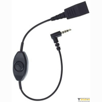 Jabra шнур-переходник QD на jack 3,5 мм для iPhone 6, 6S, 7