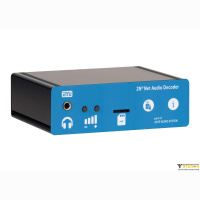2N NetAudio Decoder - система IP-аудиовещания, встроенный усилитель, подключение LAN/WAN, PoE
