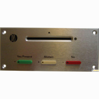 DIS DV 6501 F Панель для голосования системы DCS 6000