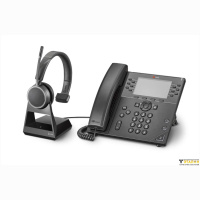 Plantronics Voyager 4210 Office-1 — беспроводная гарнитура для стационарного и мобильного телефонов (Bluetooth)