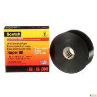 3M Scotсh Super 88 - изоляционная лента высшего класса, 19 мм х 20 м х 0,22 мм