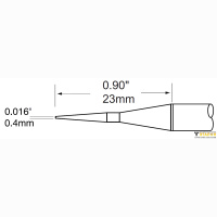 PTC-9CN2304A Картриджи-наконечники для CV/MX-PTZ, конус, 0.4х19мм (комплект) (замена PTTC-801) METCAL