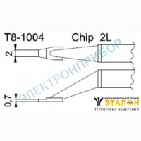 T8-1004 - паяльные сменные композитные головки для термопинцета FМ-2022