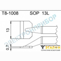 T8-1008 - паяльные сменные композитные головки для термопинцета FМ-2022