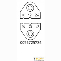 Набор ножей для термопинцета AWG 12, 16, 24 Weller