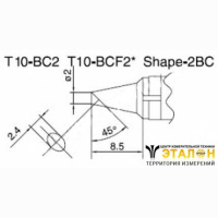 T10-BC2 - паяльная сменная композитная головка для станций 938