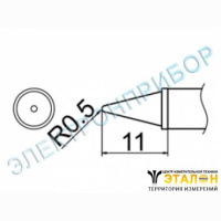 T12-WB2 - паяльная сменная композитная головка для станций FX-950/ FX-951/FX-952/FM-203