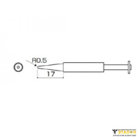 900S-T-B - наконечник для паяльников HAKKO серии 900, 701, 702B