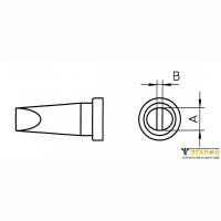Паяльное жало LTR A LT для паяльных автоматов Weller