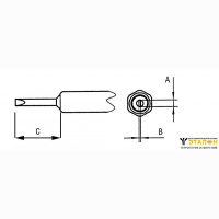 Паяльное жало NT A Weller