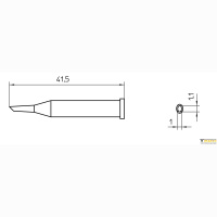 Паяльное жало XT GW3 Weller