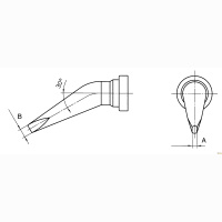 Паяльное жало LT ALX Weller
