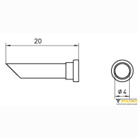 Паяльное жало LT 44CP Weller