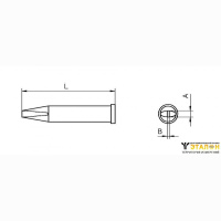 Паяльное жало XT B Weller