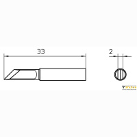 Паяльное жало XNT KN Weller