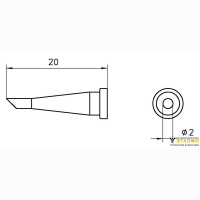 Паяльное жало LT 22CP Weller