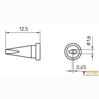 Паяльное жало LT ASL Weller