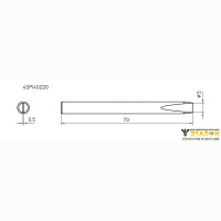 Паяльное жало SPI40 220 Weller