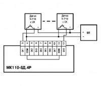Схема подключения МК110-224.8Д.4Р